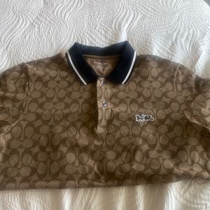 Coach polo only worn one time